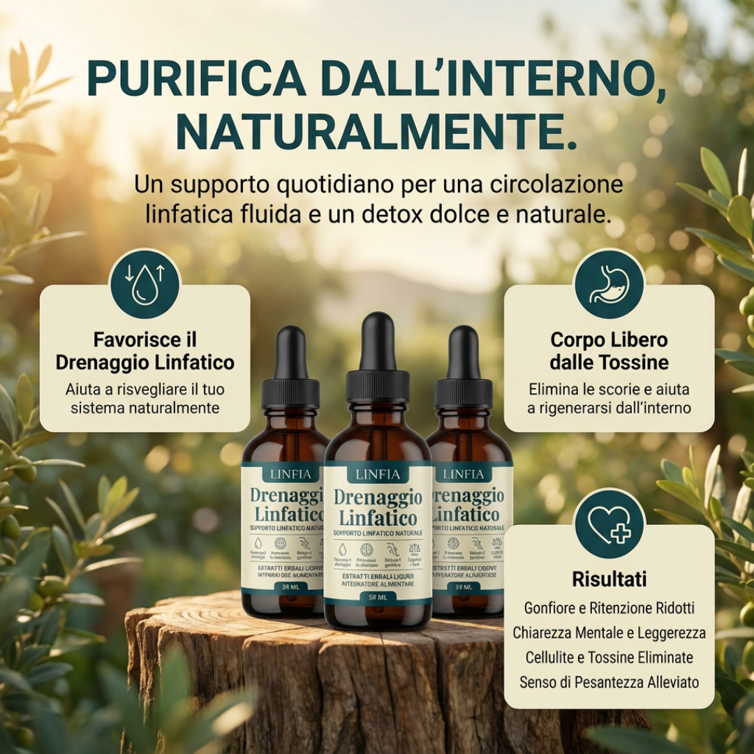 Krople wellness na drenaż limfatyczny